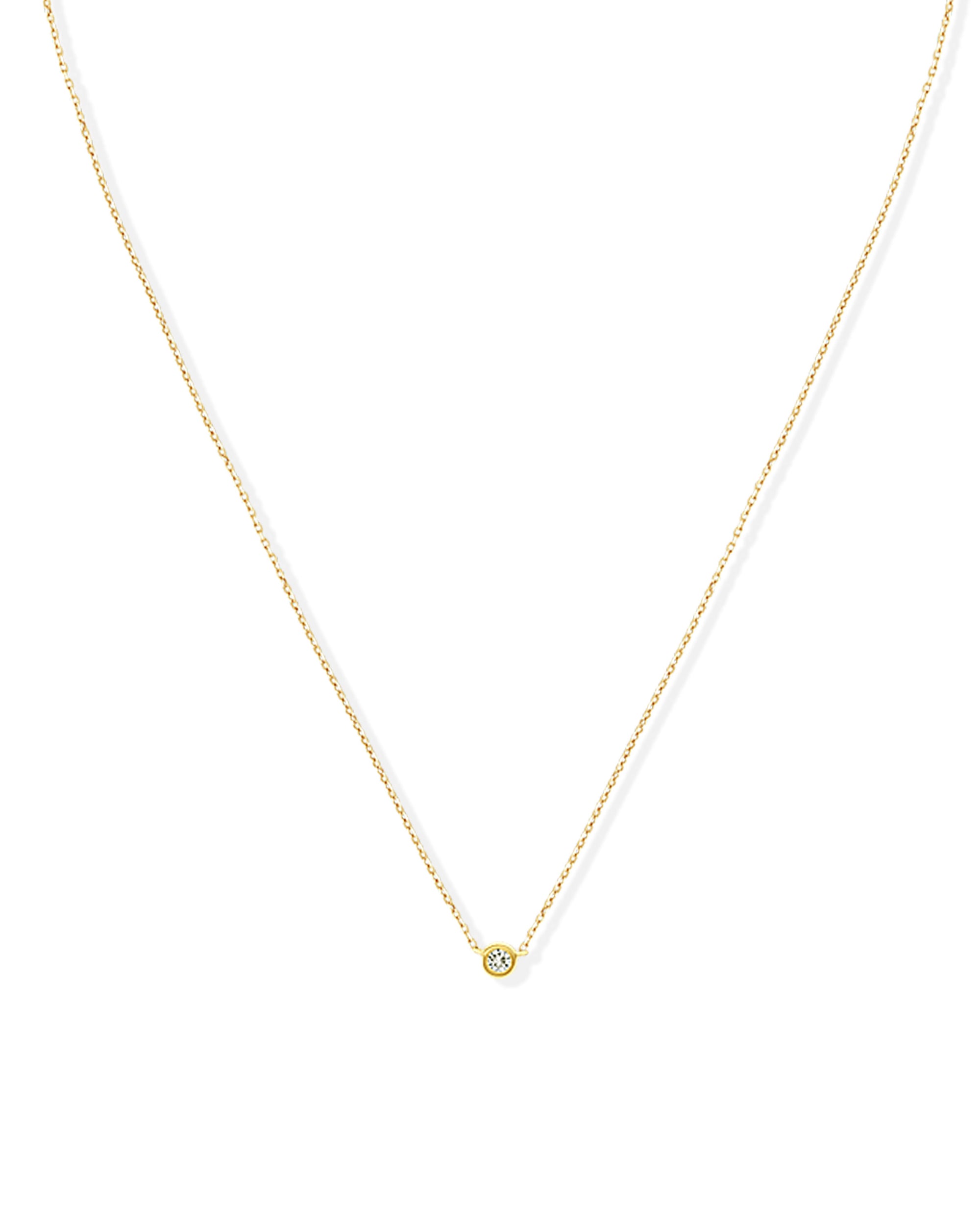 Soleil No. 1 Diamond Pendant Necklace