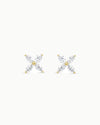 Linea Malibu Diamond Stud Earrings 14k