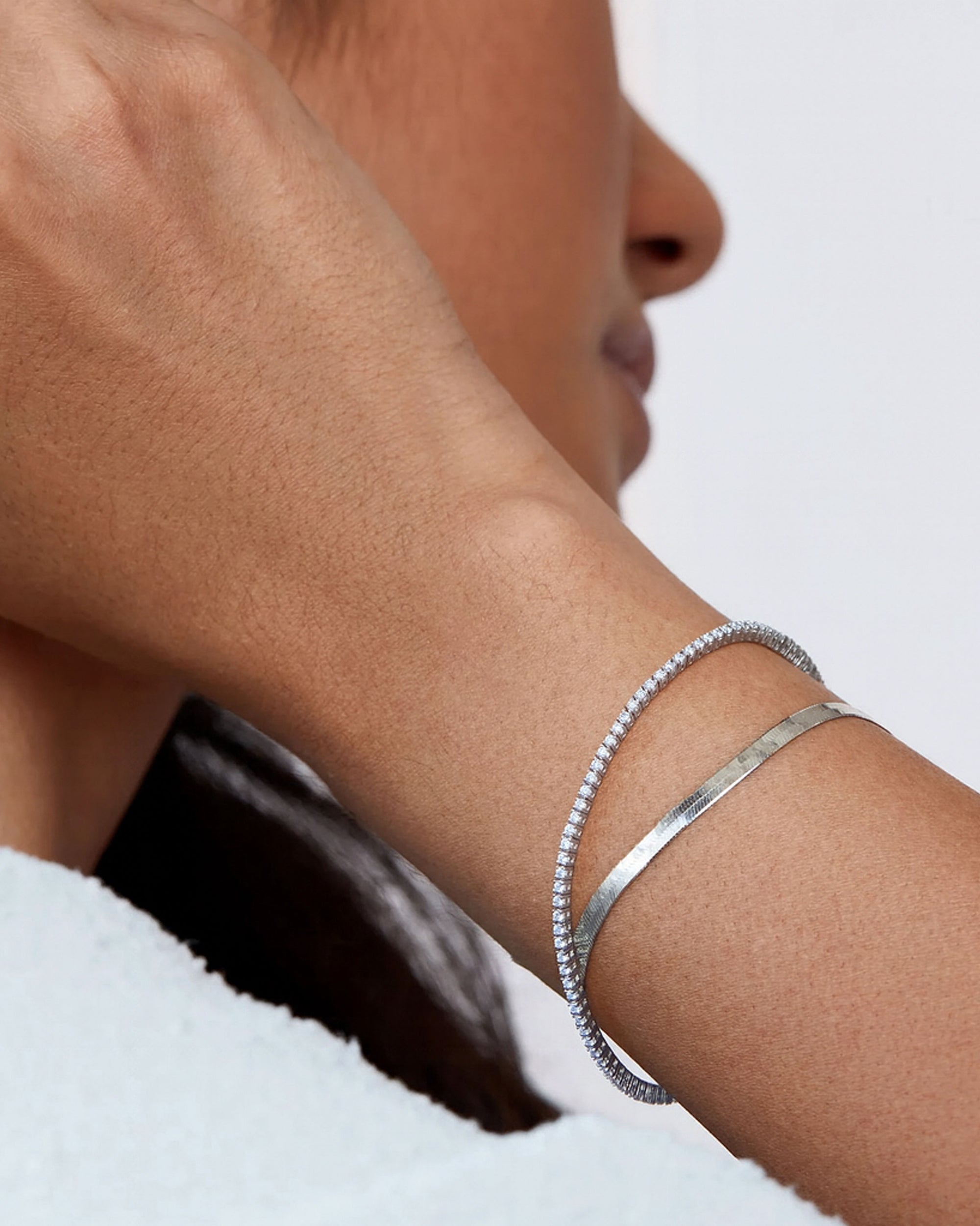 Palais Royale Tennis Petite Bracelet No. 0