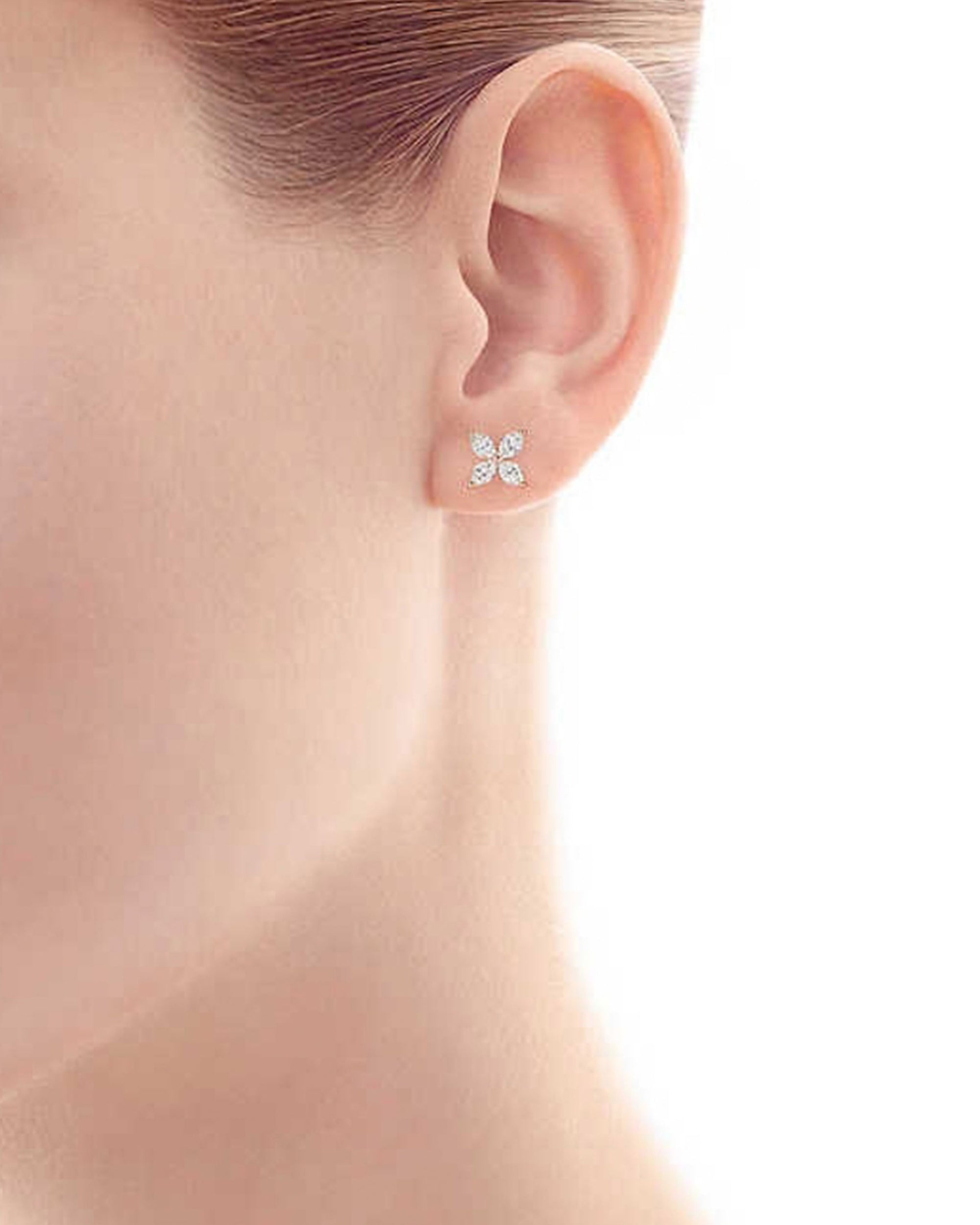 Malibu Diamond Stud Earrings 14k