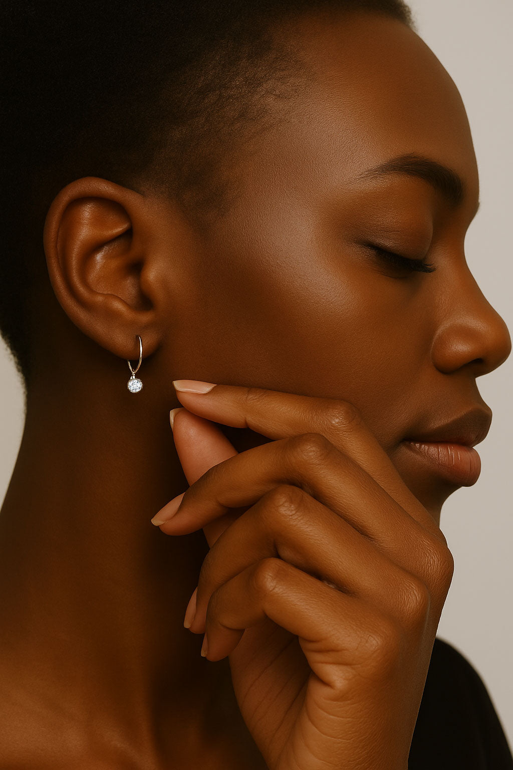 Valencia Diamond Drop Earrings 14k