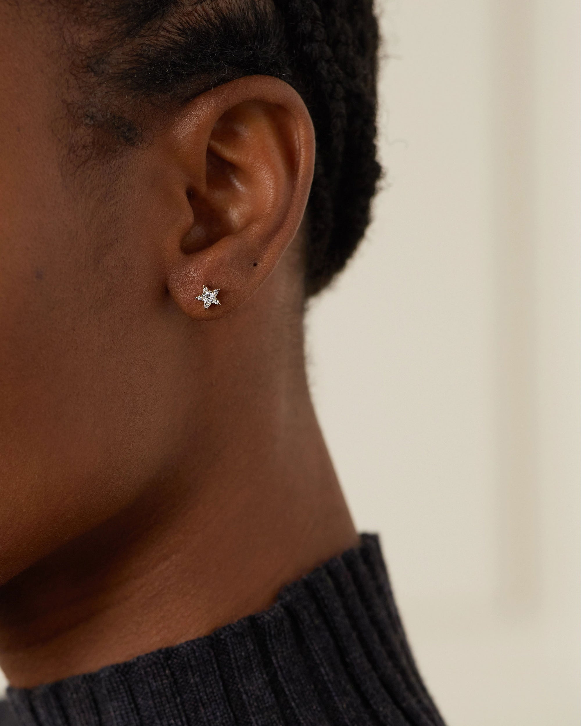 Provence Stella Diamond Stud Earrings 14k