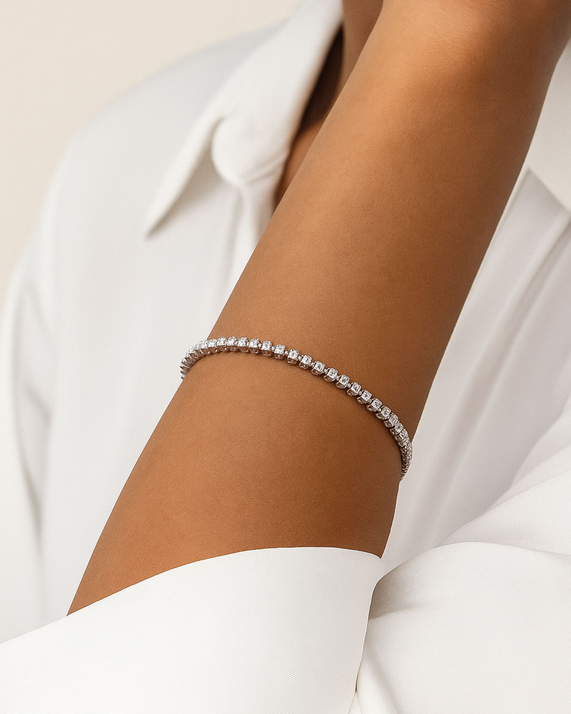 Palais Royale Tennis Petite Bracelet No. 0