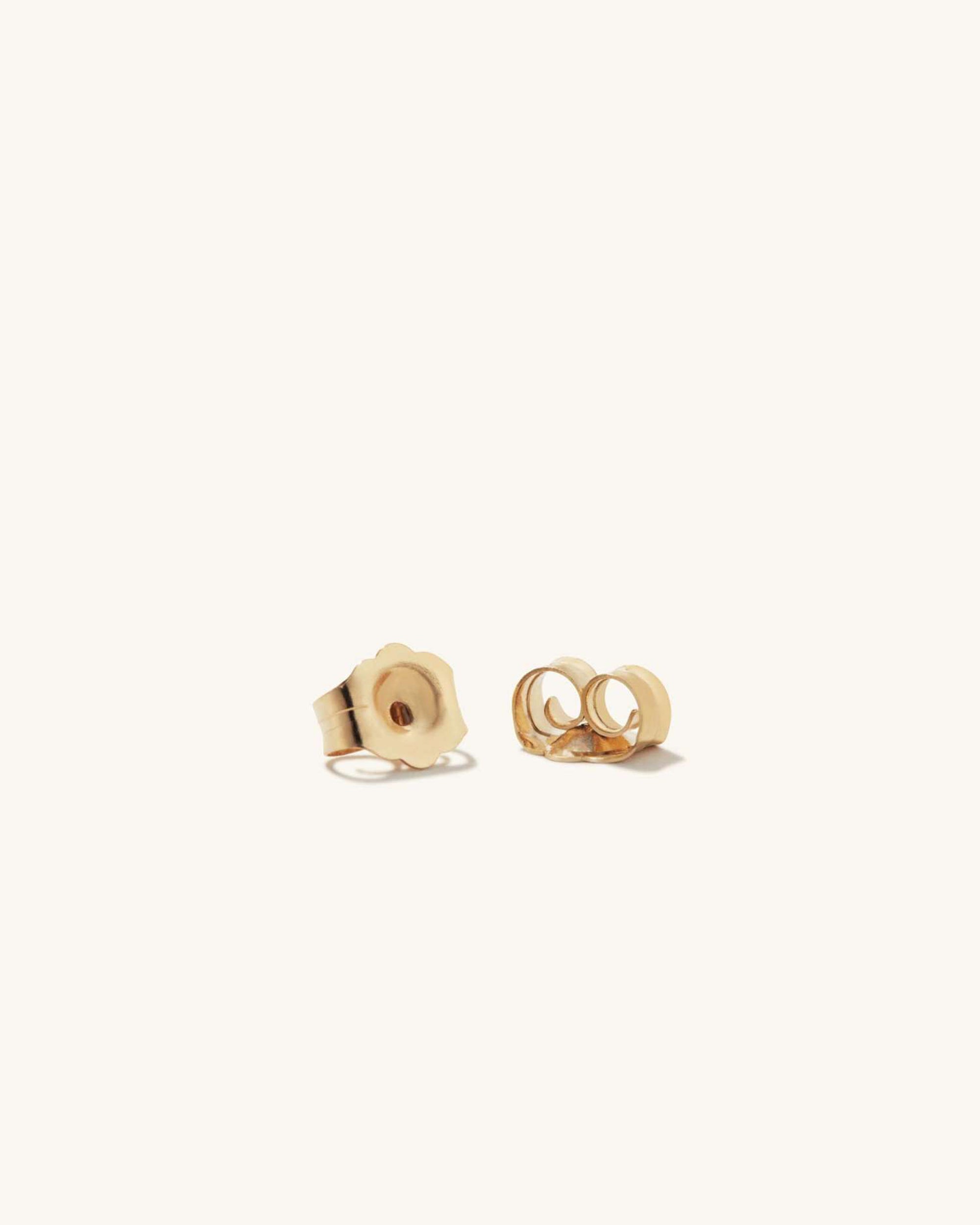 Clubhouse Diamond Stud Earrings 14k