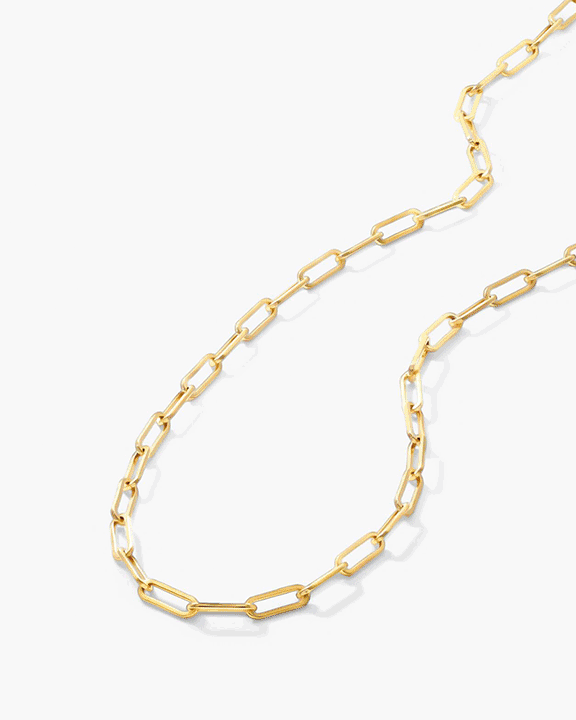 London Paperclip Luxe Necklace $150 (A Limited Time Offer)