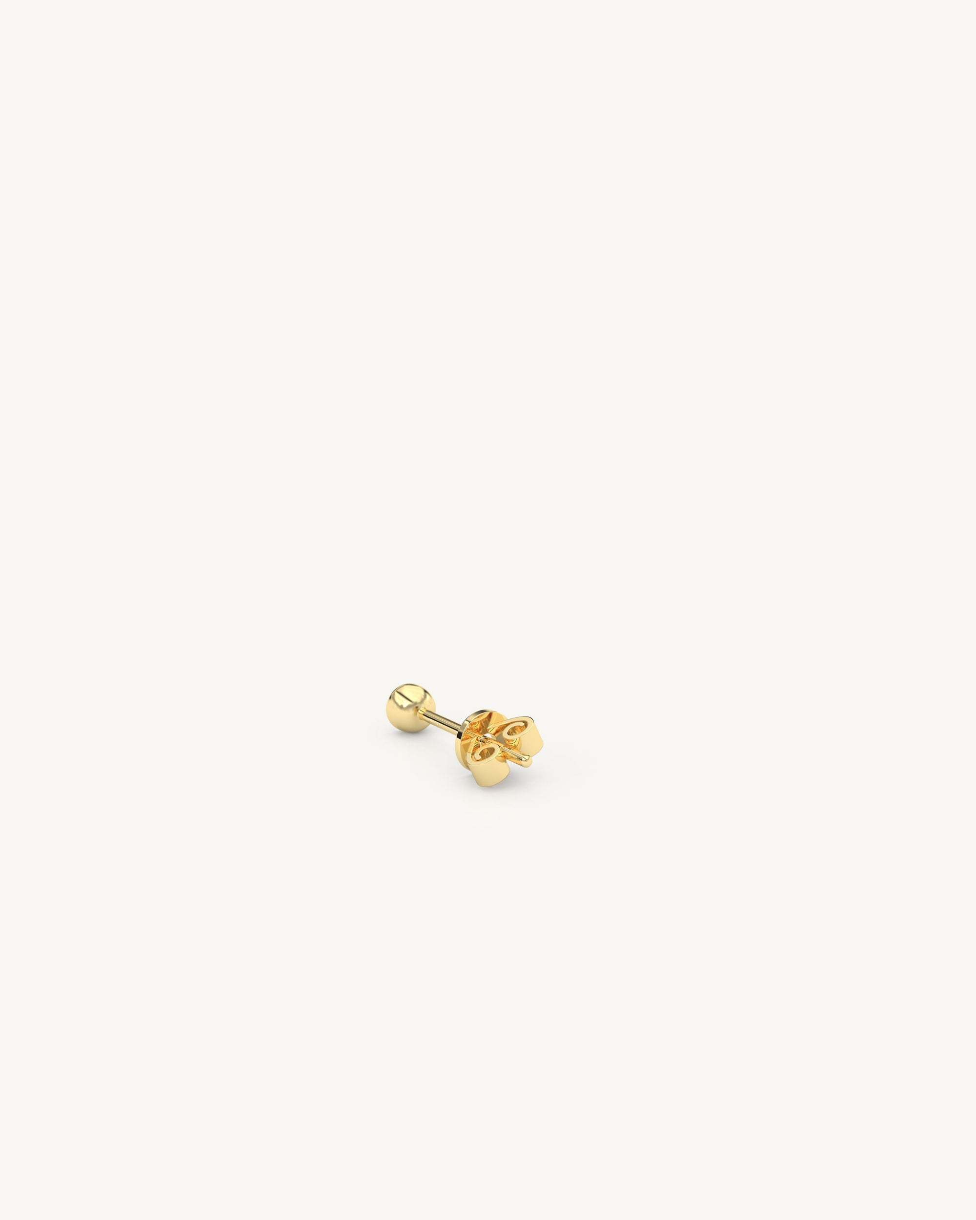 Soleil No. 2 Diamond Mini Stud Earrings 14k