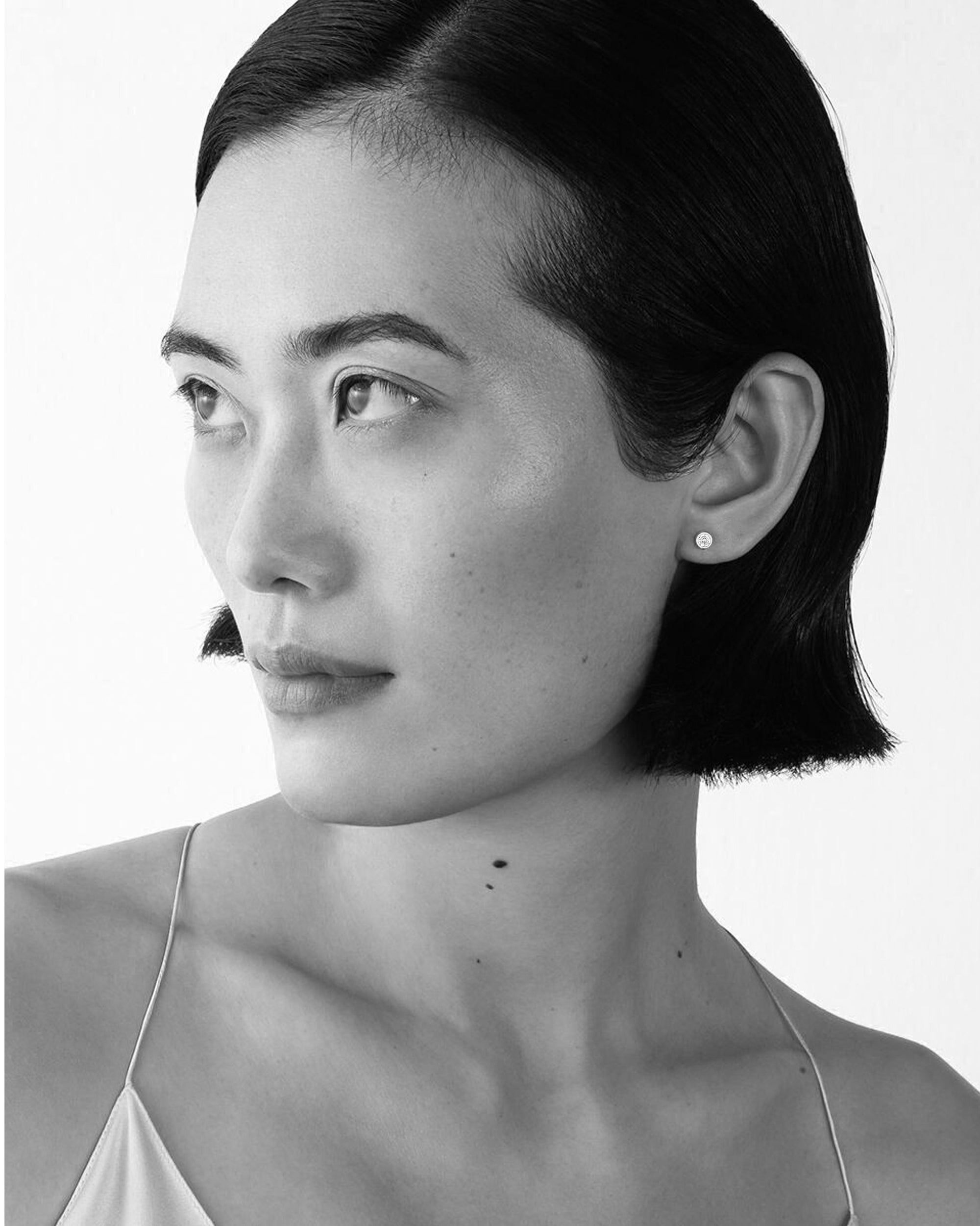 Soleil No. 5 Diamond Grande Stud Earrings 14k