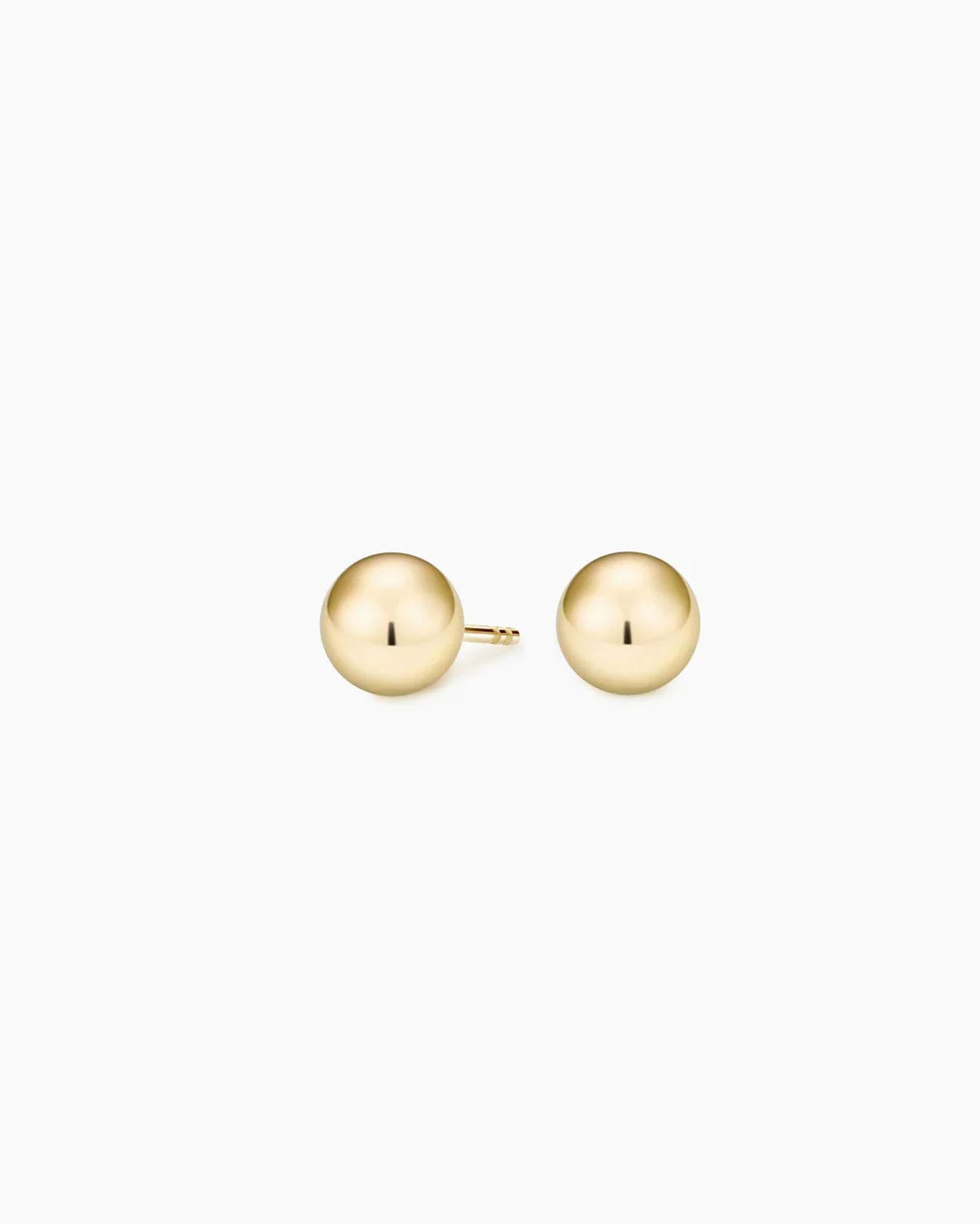 Tribeca Aire Sphere Studs 14k