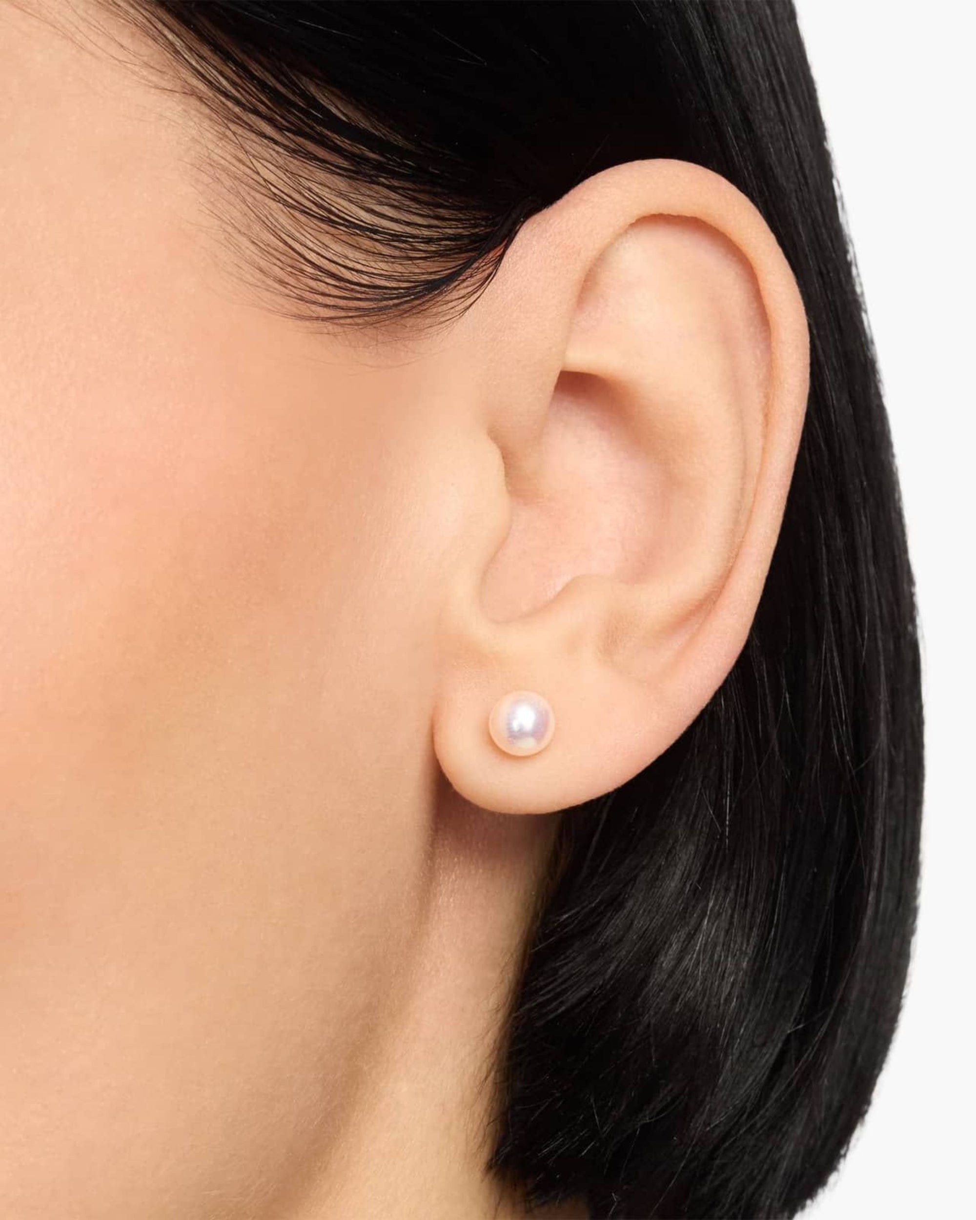 Akoya Pearl Stud Earrings 14k