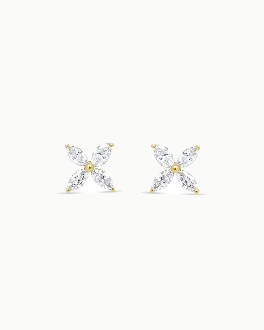 Linea Malibu Diamond Stud Earrings 14k