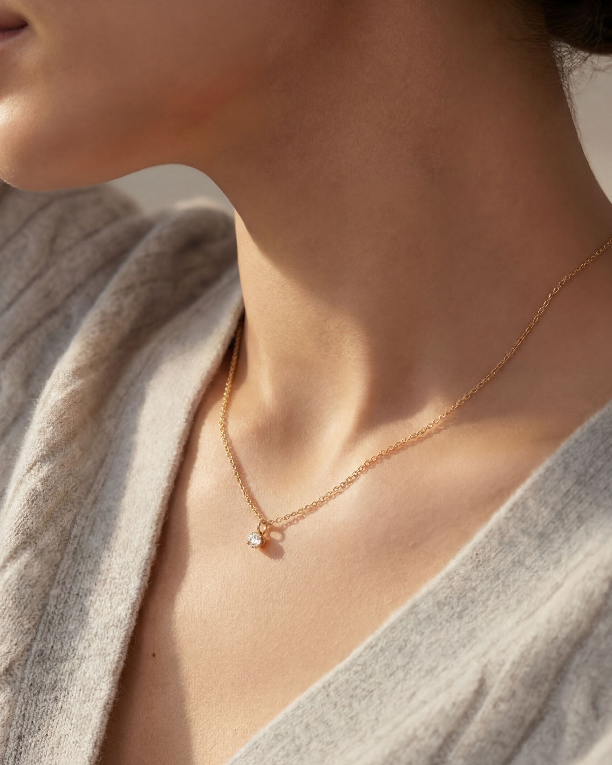 Soleil Heritage Pendant Necklace 14k No. 2