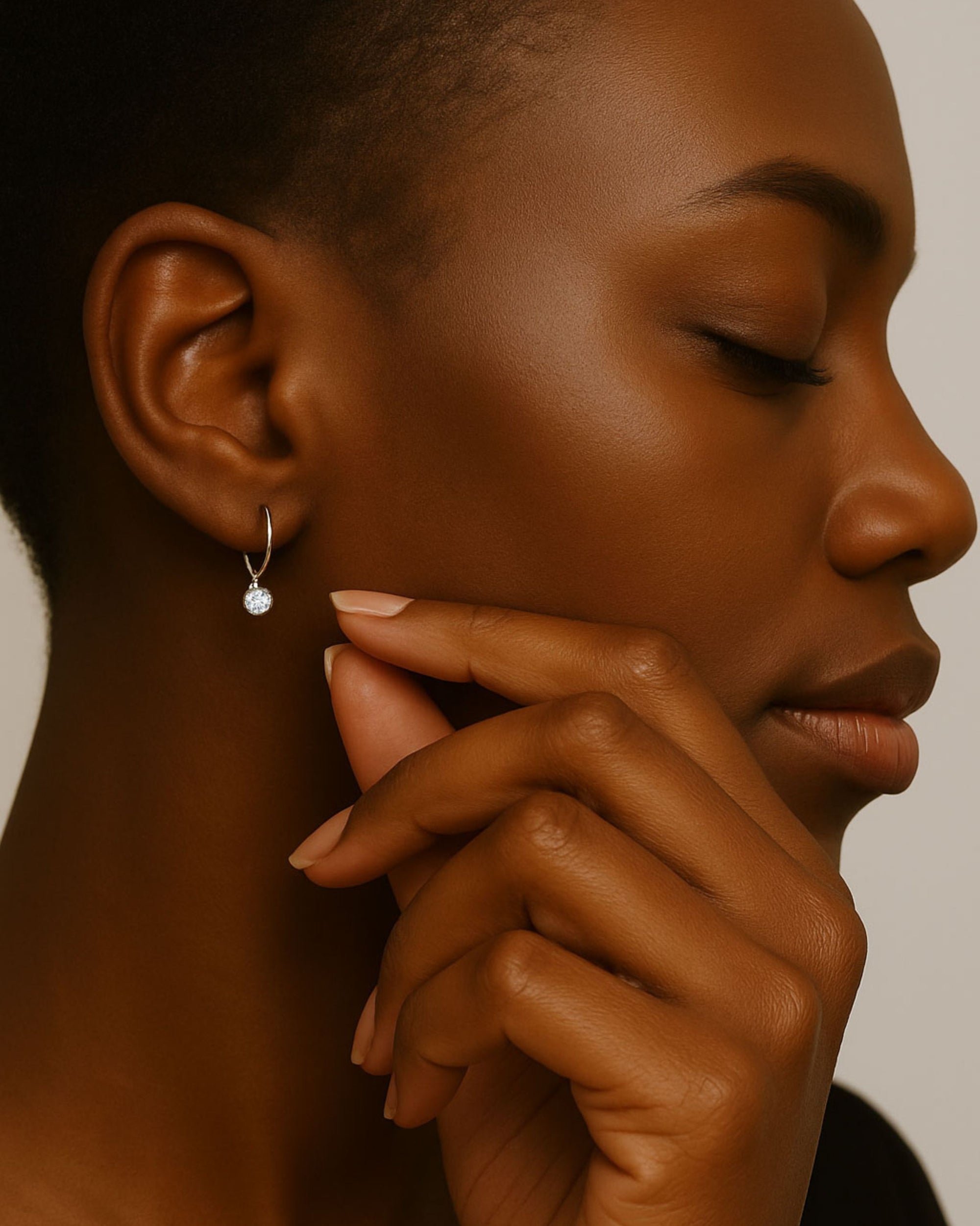 Valencia Diamond Drop Earrings 14k