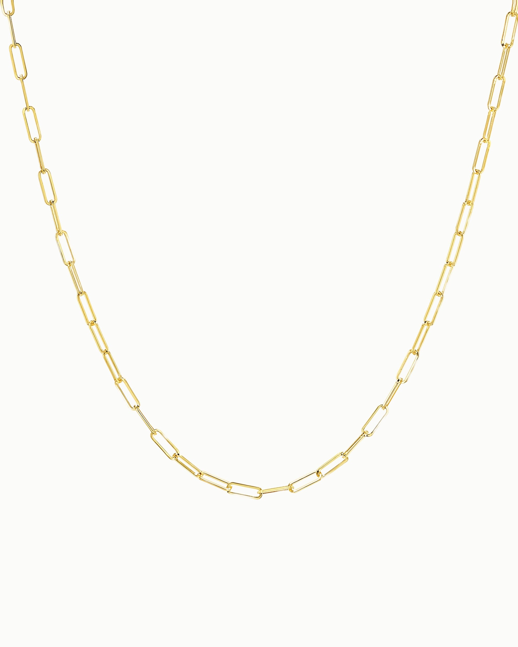 London Dainty Paperclip Luxe Necklace (Limited Time Offer)