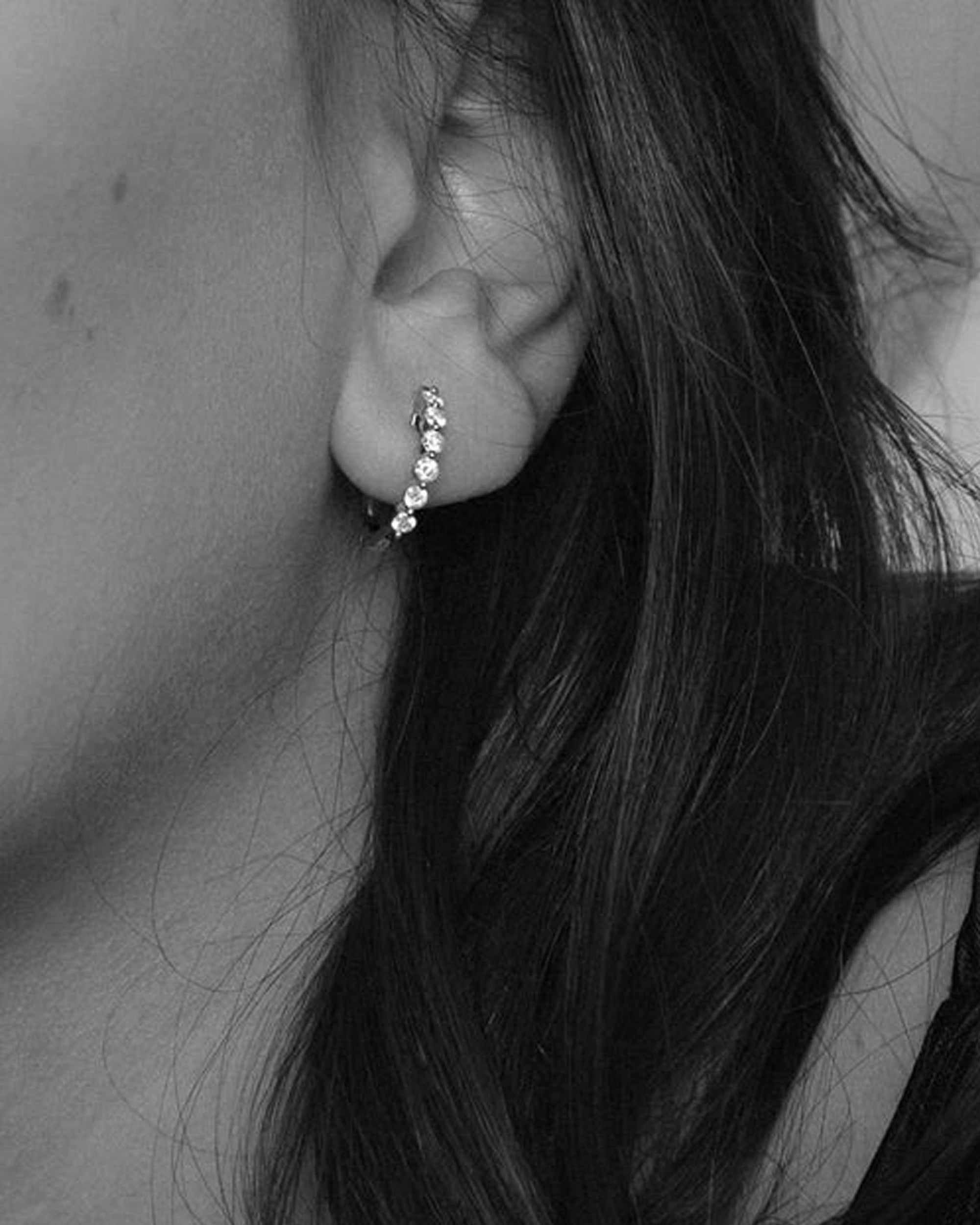 Paris Twilight Hoop Earrings