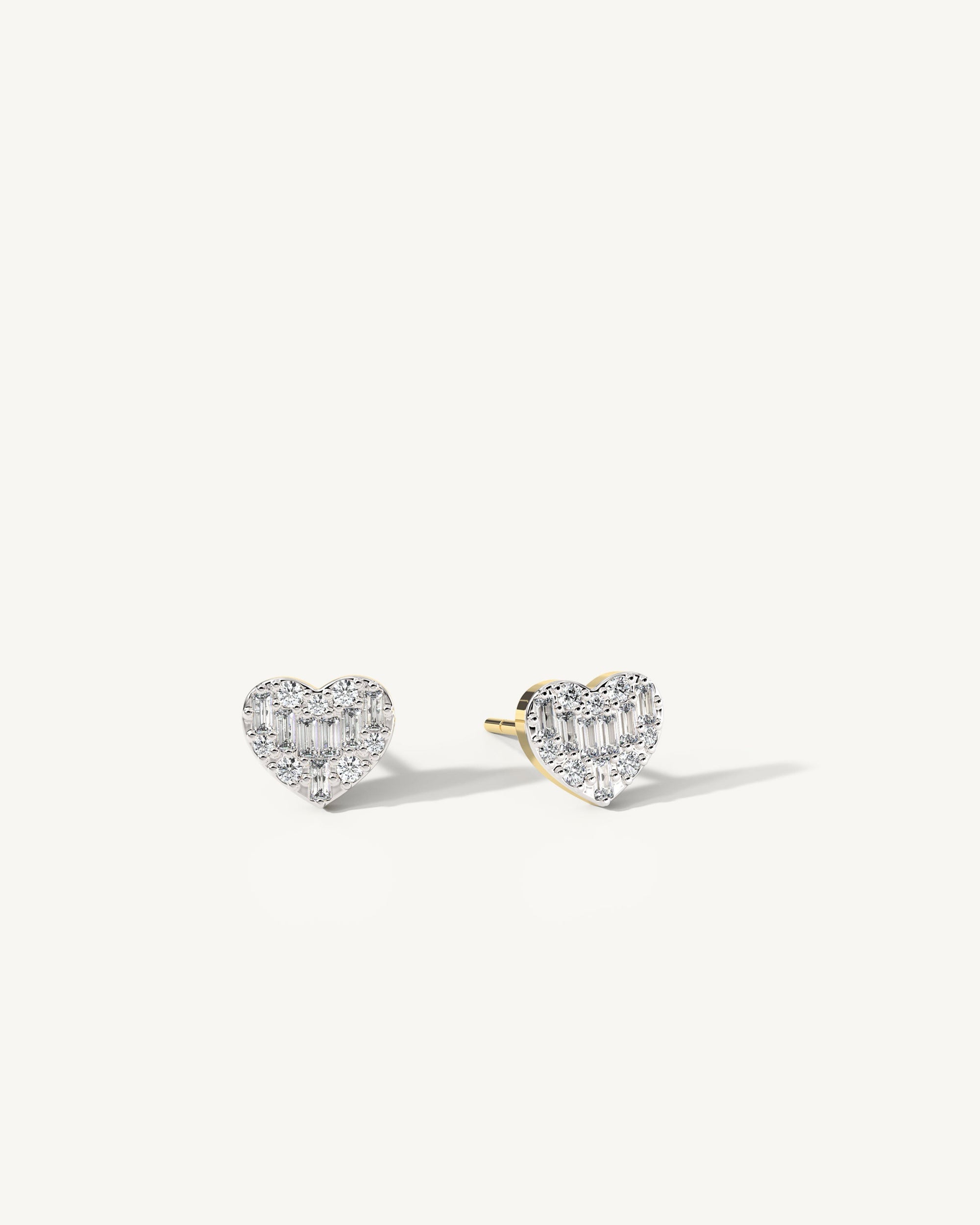 Love Letter Diamond Stud Earrings