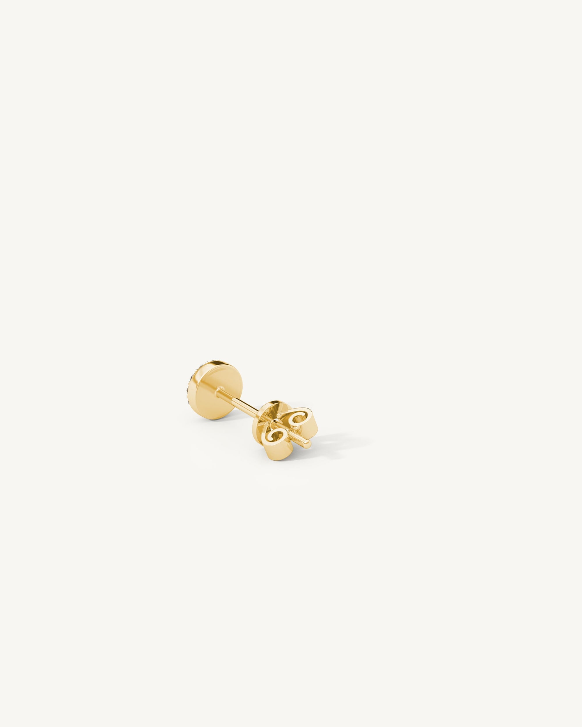 Amalfi Legacy Pave Diamond Stud Earrings 14k