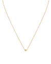 Soleil No. 2 Diamond Mini Pendant Necklace 14k